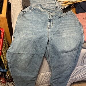 Old Navy Light Blue Mid-Rise Jeans